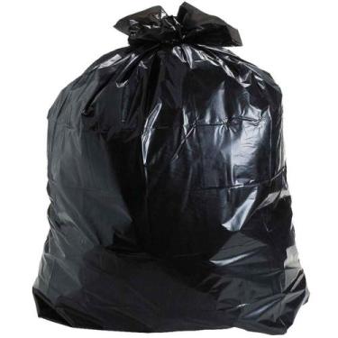 Imagem de Saco de Lixo Preto 60 Litros Embalagem com 50 Unidades - KUBERA