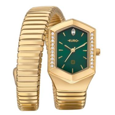 Imagem de Relógio Euro Feminino Serpentes Dourado - EU2035ZAP/5V