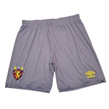 Imagem de Calção Bermuda Sport Recife Goleiro Umbro 2023 Cinza-Masculino