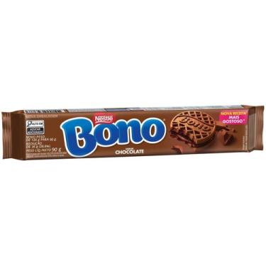 Imagem de Biscoito Bono Sabor Chocolate 90g, 1, Chocolate