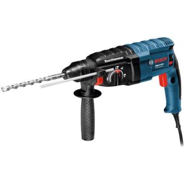 Imagem de Martelete Perfu/rompe 820w Gbh 2-24 D + 5 Brocas Bosch, Azul, 220V