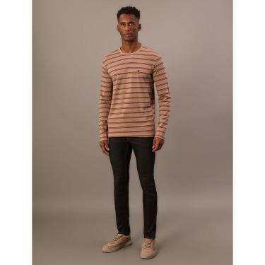 Imagem de Camiseta Manga Longa Calvin Klein JeansMalhão Listrado-Masculino