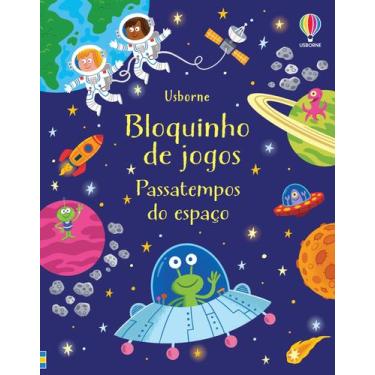 Imagem de Livro - Passatempos do espaço: bloquinho de jogos