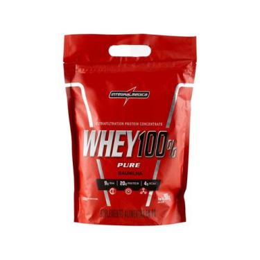 Imagem de Proteína Concentrada Integralmedica Whey 100% Pure 900g, 900g, Baunilh