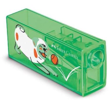 Imagem de Apontador retangular com depósito Pets Faber-Castell