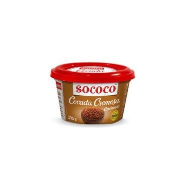 Imagem de Cocada Cremosa Coco Queimado 335g - Sococo