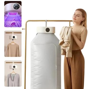 Imagem de Secadora de Roupas Portátil UV Silenciosa 800W Compacta 110V - Secador