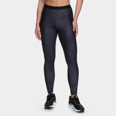 Imagem de Calça Legging Fila Train Elastic V Feminina, Cinza, GG