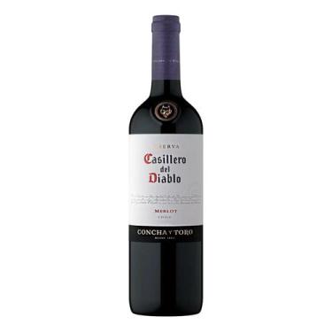 Imagem de Vinho Casillero Del Diablo Reserva Merlot Tinto 750ml