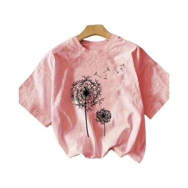 Imagem de Camiseta Gráfica Branca Feminina, Respirável, Casual, Essencial Para O
