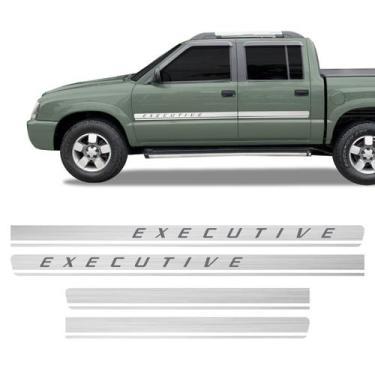 Imagem de Kit Faixa Executive S10 Blazer 2009 A 2011 Adesivo Lateral - SPORTINOX