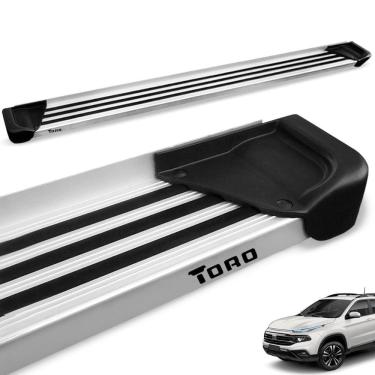 Imagem de Estribo Lateral Toro 2016 a 2024 Aluminio Natural A1