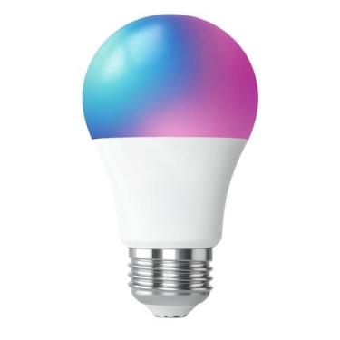 Imagem de Lâmpada Inteligente RGB WiFi E27 800 Lumens para Iluminação Personaliz