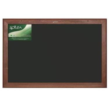 Imagem de Lousa De Parede Quadro Negro 40x30cm - 2101 - SOUZA & CIA