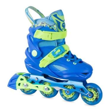 Imagem de Patins Calary C2 Blue - Ajustável (26 ao 37br) Cor:AzulTamanho dos Pat