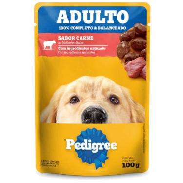 Imagem de Ração de Carne ao Molho Pedigee 100g - Pedigree