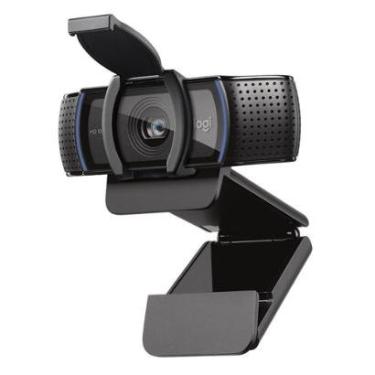 Imagem de Webcam Full HD Logitech C920s com Microfone Embutido Widescreen 1080p 960-001257-Unissex