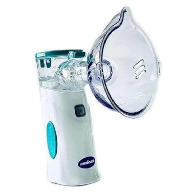 Imagem de Inalador Nebulizador de Rede Medicate sem Fio MD4600, Verde