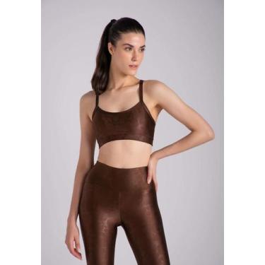 Imagem de Top LARULP Saigon Molly Essential - Marrom , G1