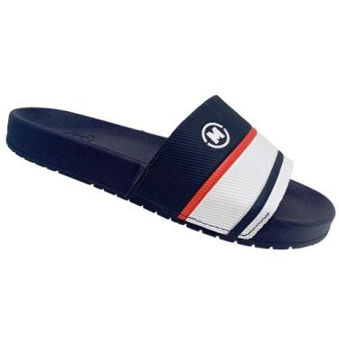 Imagem de Chinelo Slide Infantil Menino Molekinho 2406.129, Azul, Marinho, 27