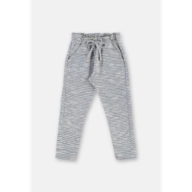Imagem de Calça Infantil Menina Em Malha Tweed Up Baby, Azul