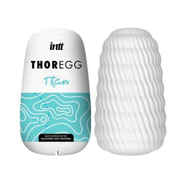 Imagem de Masturbador Masculino Egg Thor Titan Texturizado Intt