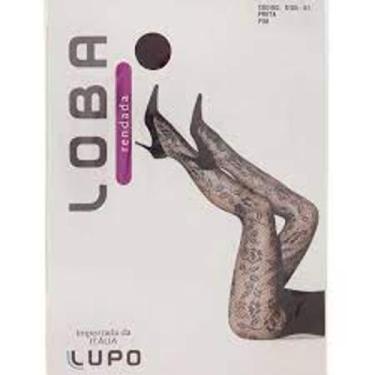 Imagem de Meia Calça Rendada Lupo Loba Importada Itália Original, 5193, P/M