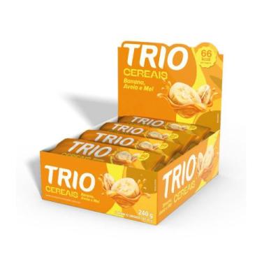 Imagem de Barra de Cereal Trio Banana, Aveia e Mel 20g - caixa c/ 12 uni