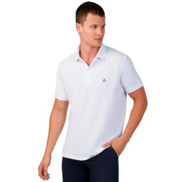 Imagem de Camisa Polo Dudalina Essential Ou24 Branco Masculino, GG