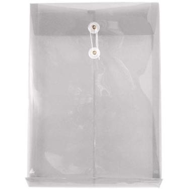 Imagem de Envelope Plástico Vai-Vem Vertical Of Cristal - Fde