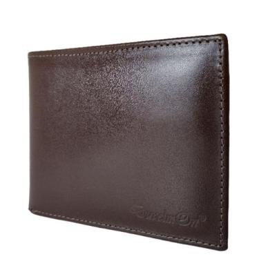 Imagem de Carteira Masculina Casual Em Couro Duvelmon 006, Cafe, UN