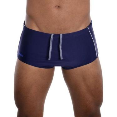 Imagem de Sunga slip com recortes Mash, G, Azul