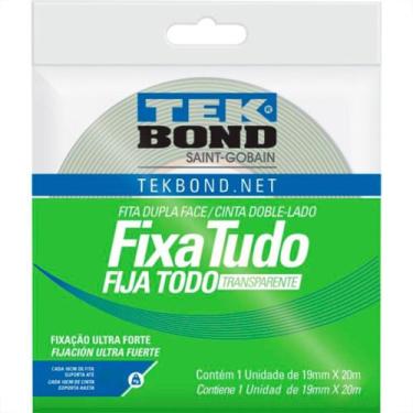 Imagem de Tek Fita Dupla Face Acr/ 19X 20M/Int - TEK BOND FORA DE LINHA