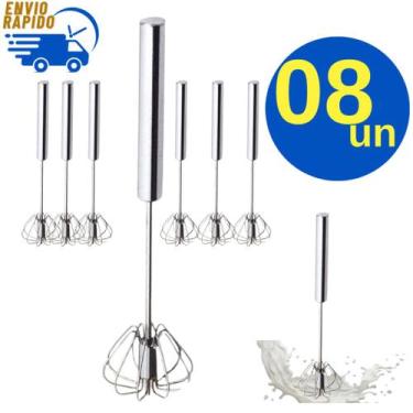 Imagem de Kit 8 Mixer Semi Automático Mistura Ingredientes Líquidos Pastosos par
