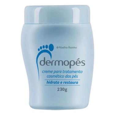 Imagem de Creme para Tratamento dos Pés Dermopés Hidrata e Restaura 230g - Abelh