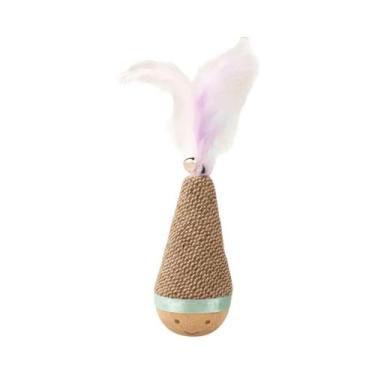 Imagem de Brinquedo Interativo Para Gatos Resistente a Mordidas: Tumbler Wobbler