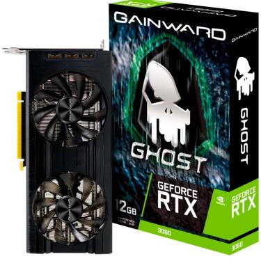 Imagem de GeForce RTX 3060 12GB GDDR6 192bits - Ghost Series - Gainward NE63060019K9-190AU - Selo LHR