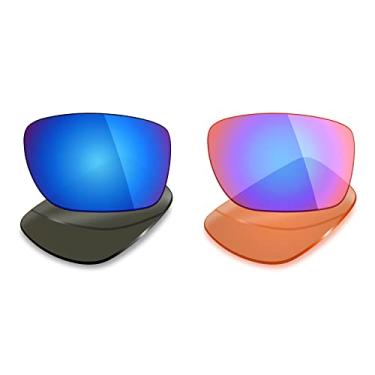 Imagem de Mryok 2 pares de lentes polarizadas de substituição para óculos de sol Oakley Turbine – opções