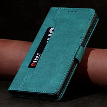 Imagem de Wallet Leather Case For Samsung Galaxy S22 S21 S20 S10 Plus Note 20 Ultra 10 Pro S20FE S21FE Flip A02S A03S A13 Phone Cover,green,For Samsung Note 10 Pro