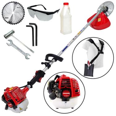 Imagem de Roçadeira Plus KW260T Lateral Kawashima 26cc empunhadura Circular