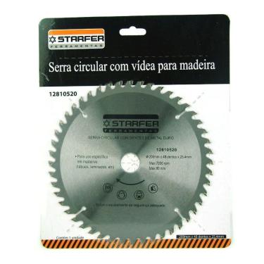 Imagem de Serra Circular Widea 200mm x 48 dentes Starfer