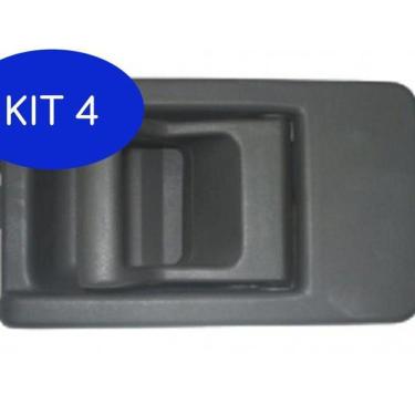 Imagem de Kit 4 Maçaneta Interna Porta Lateral Peugeot Boxer 98 A 02