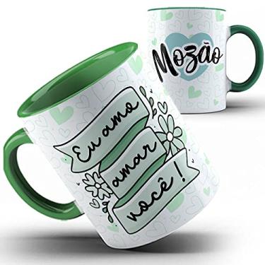 Imagem de Caneca verde Amo amar você Mozão