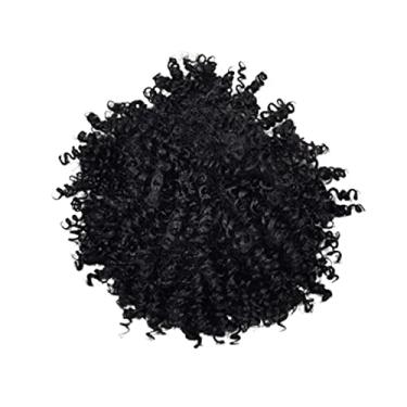 Imagem de Aplique Coque Afro Puff Fibra Sintética P90 Cor:#1