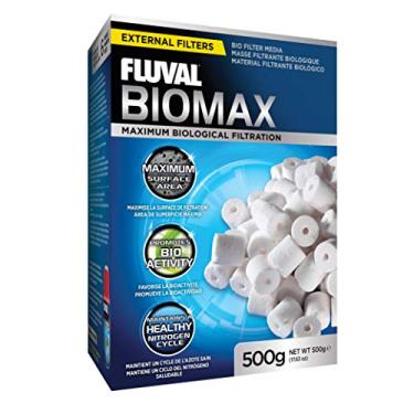 Imagem de Fluval Bio-anéis Biomax, meio de filtro biológico para aquários, 500 ml, A1456