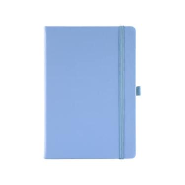 Imagem de Bloco de Notas Caderno 100 Folhas Governado pela Faculdade para Mulheres de Negócios Homens Estudantes Escolares Professores Escrevendo Nota, Céu Azul, 1 PCS