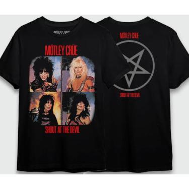 Imagem de Camiseta Motley Crue Shout At The Devil - Top - Consulado Do Rock
