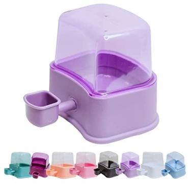 Imagem de Bebedouro Para Cães Cachorros Gato Pet Automático Para Pelos Longos 2,3 Litros (Lílas)