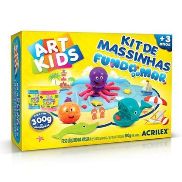 Imagem de Massinha Kit Fundo Do Mar Art Kids 40037 Acrilex