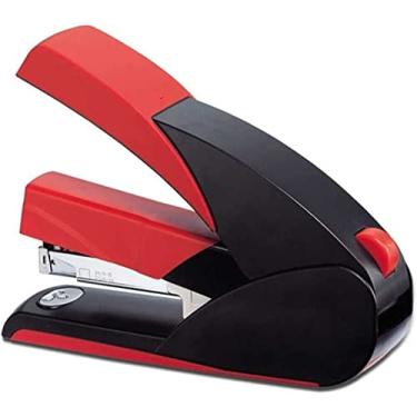 Imagem de REJOON Grampeador escolar uso 24/6/26/6 grampeador de papel grampeador suprimentos de encadernação de escritório (cor: b)